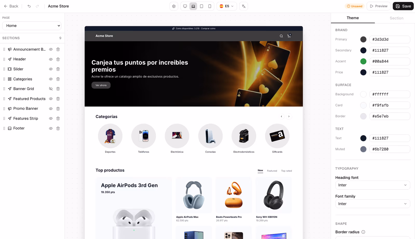 Una tienda de recompensas que tus habituales abren en el mostrador