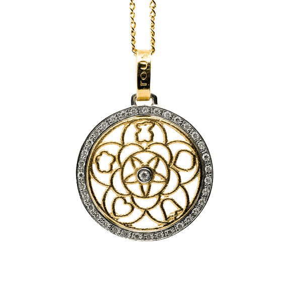 Gold Diamond Pendant